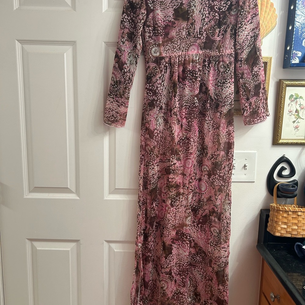 Unique Y2K fairy brown and pink Dress top